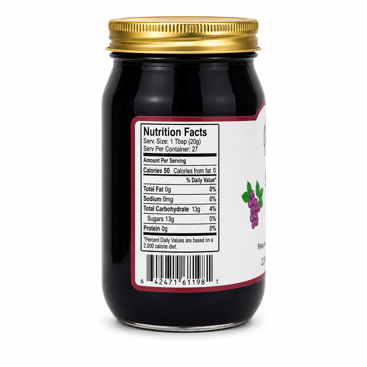 Homestyle Huckleberry Jam Pt. - Image 2