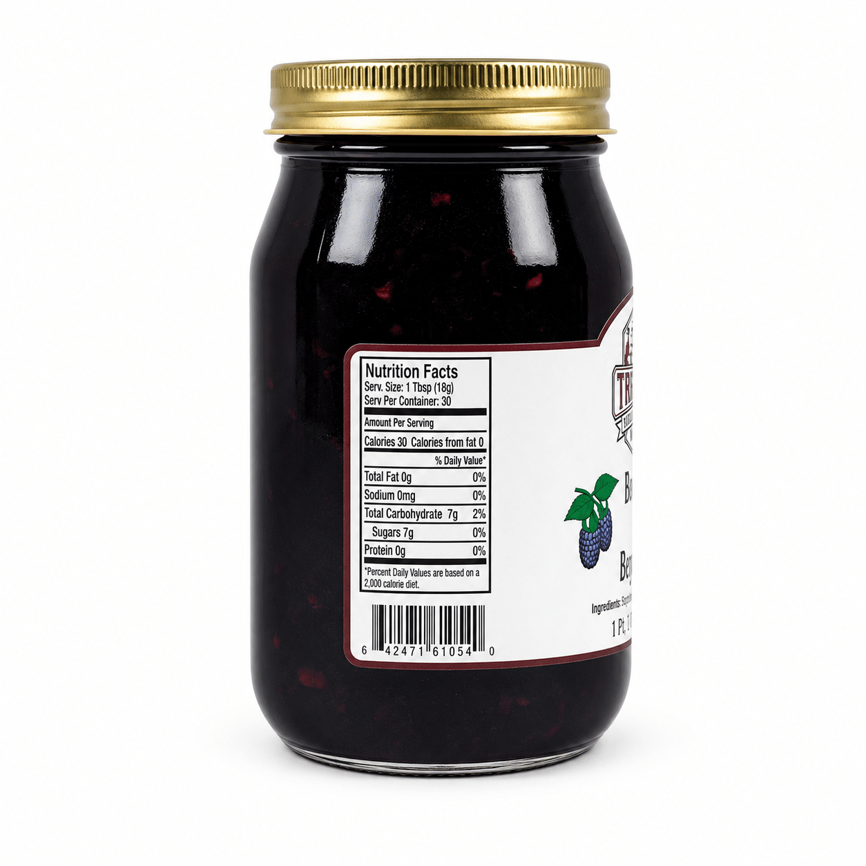 Homestyle Boysenberry Jam Pt. - Image 2