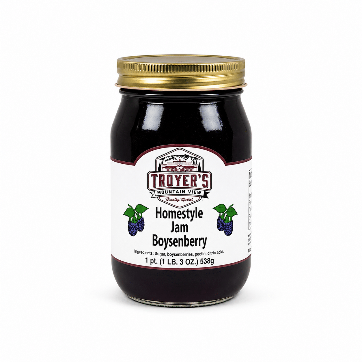 Homestyle Boysenberry Jam Pt.