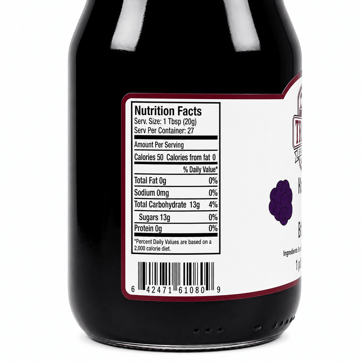 Homestyle Elderberry Jam Pt. - Image 2