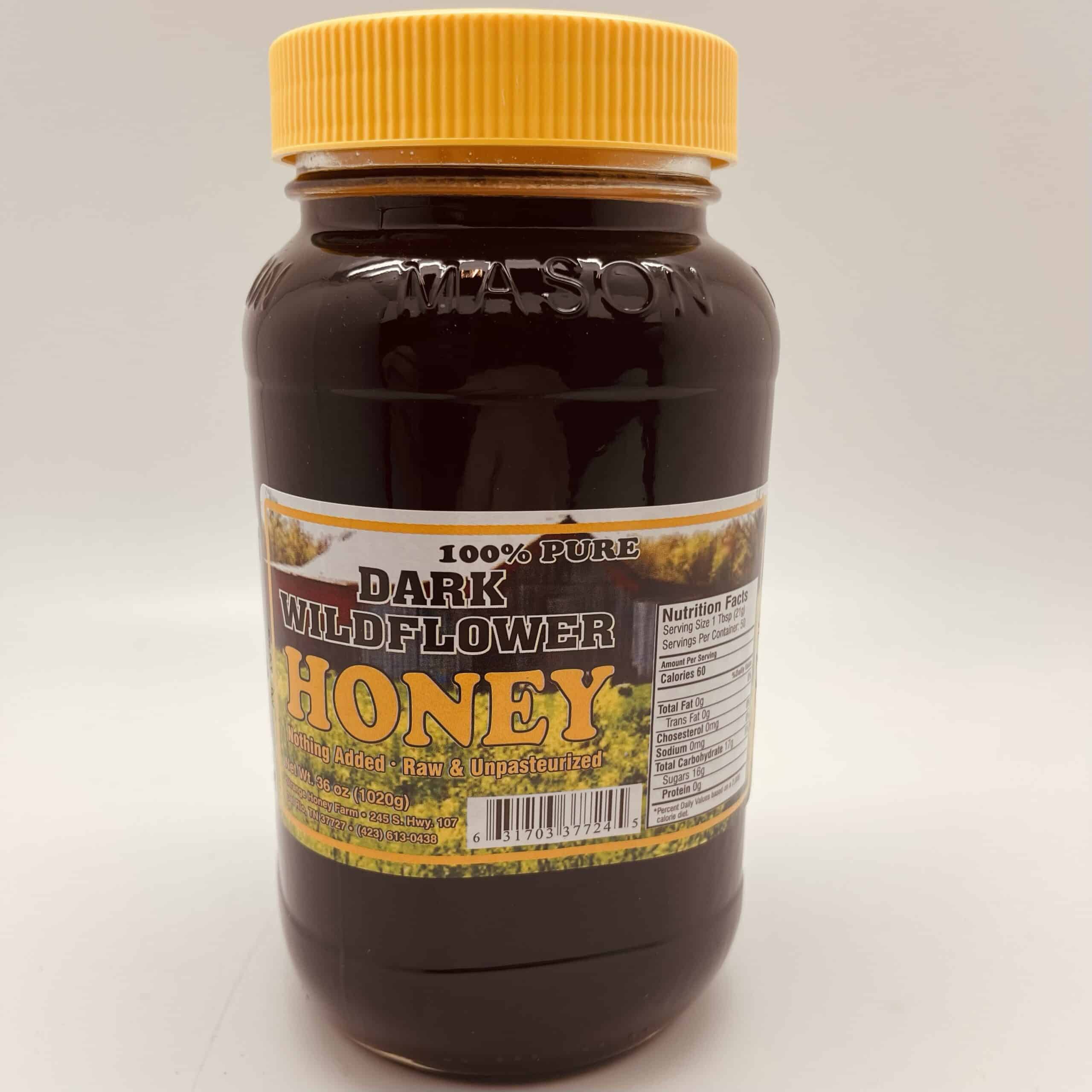 Strange Honey Farms Dark Wildflower Honey - Troyer's Mountain View