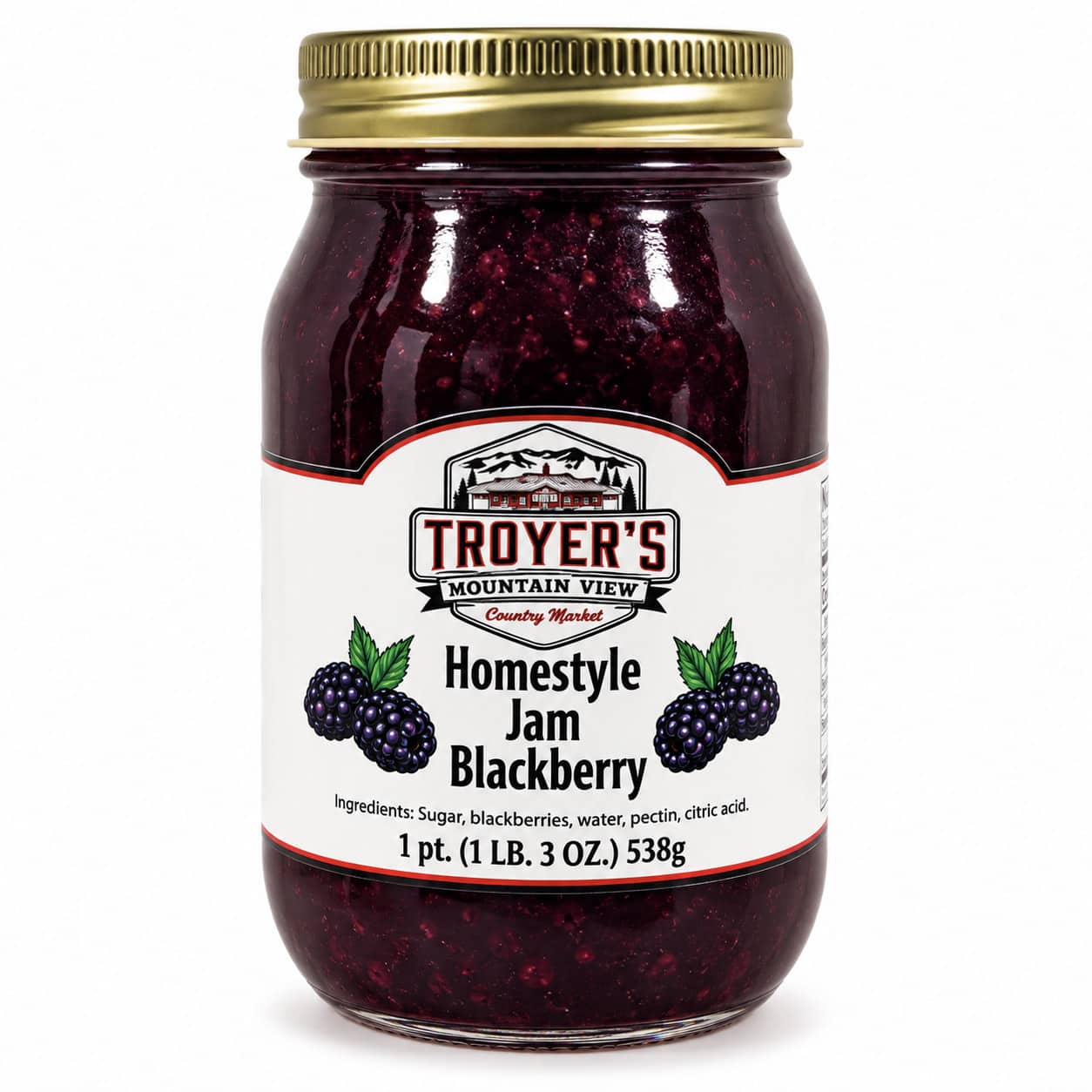 Troyer's Homestyle Blackberry Jam