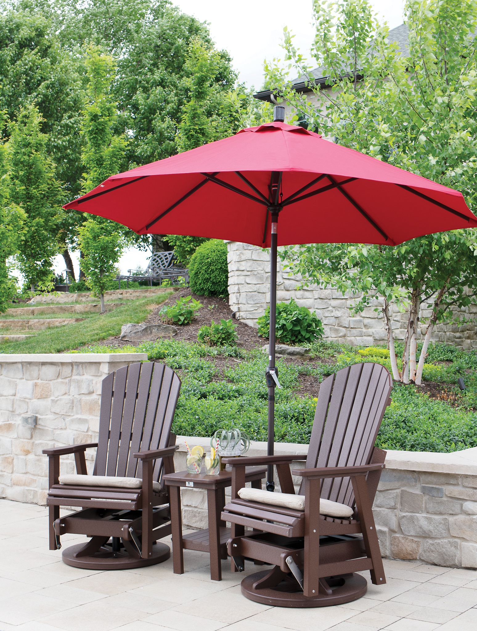 Comfo Back Swivel Glider - Image 3