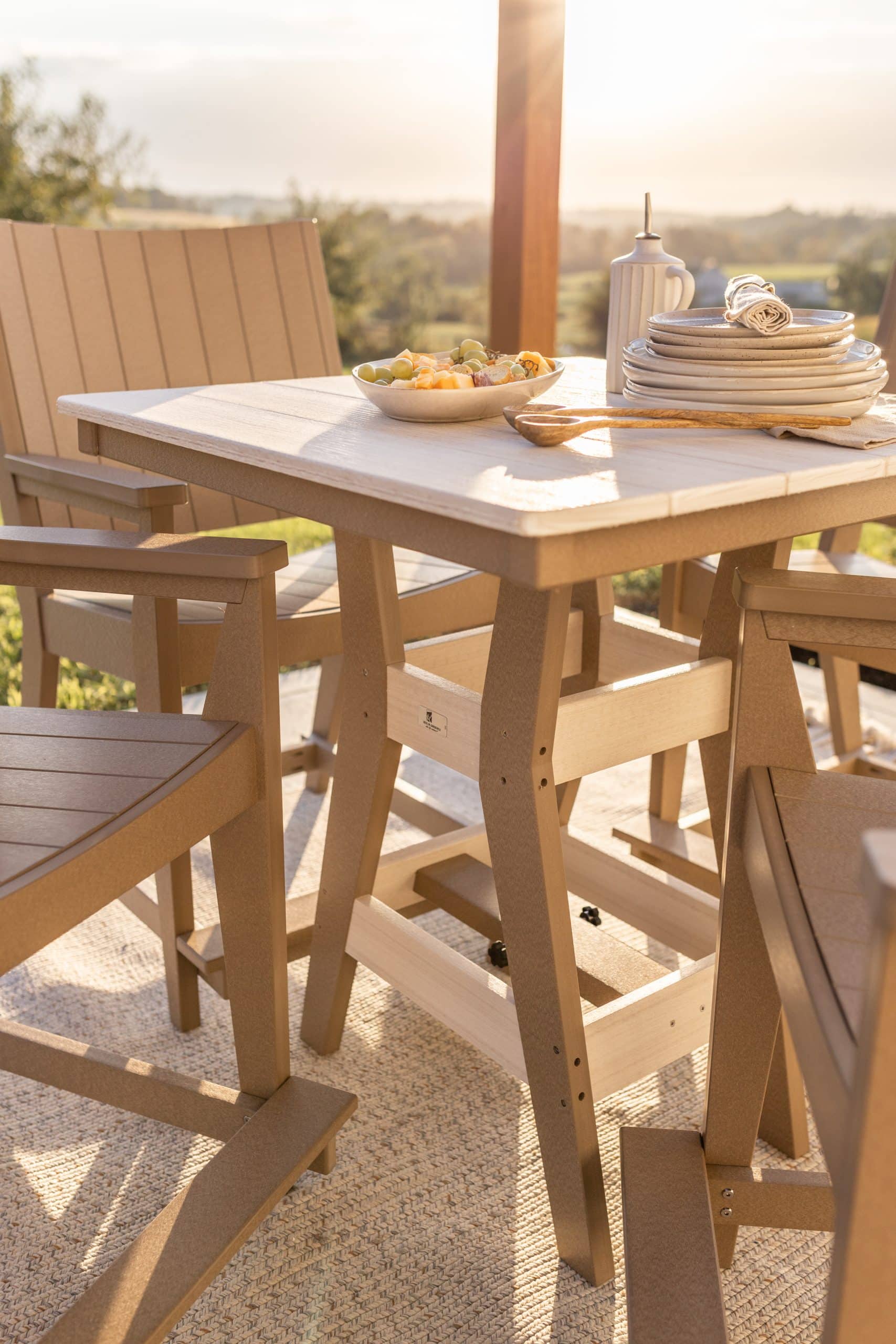 Harbor Square Outdoor Table - Image 2