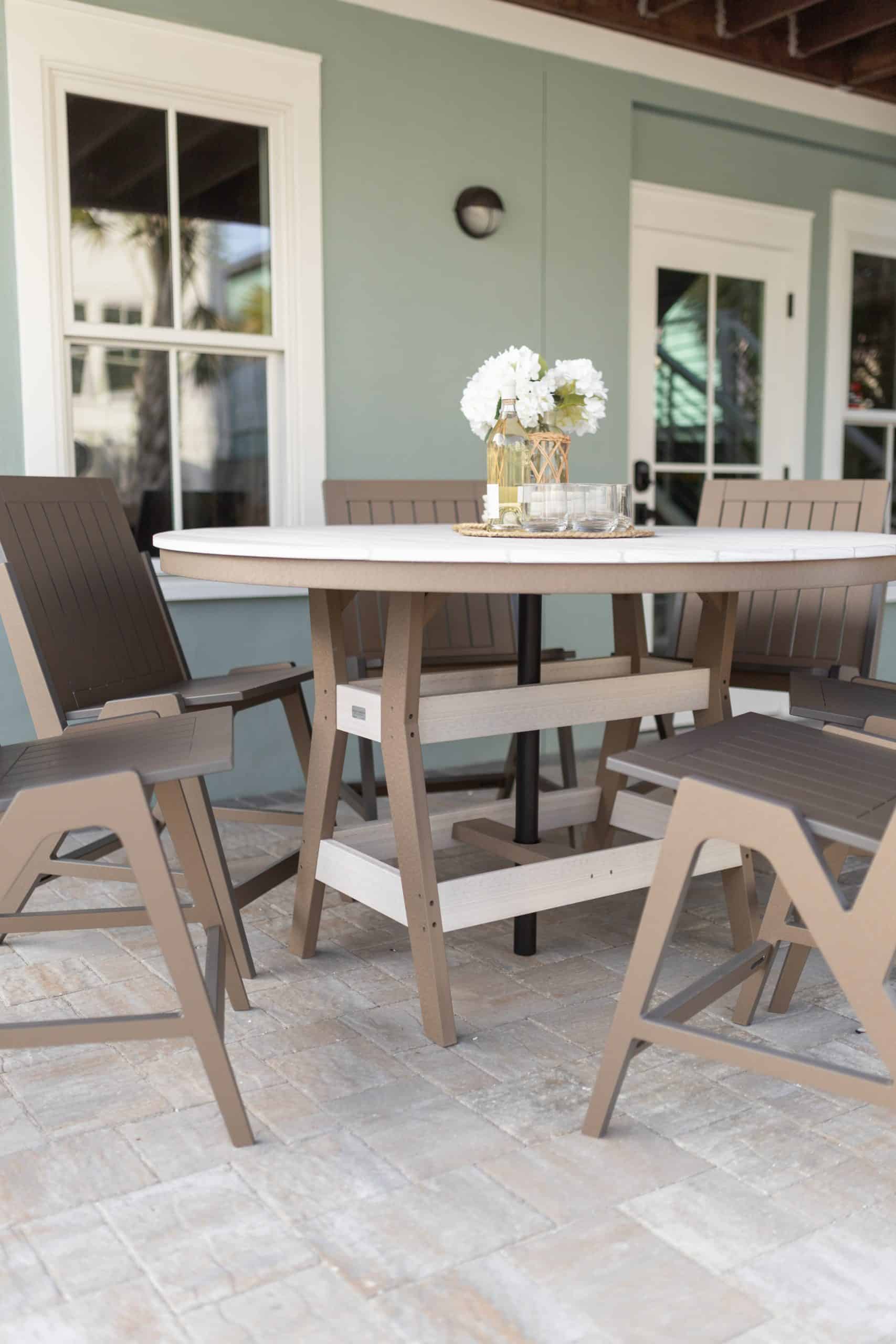 Harbor Round Outdoor Table - Image 4