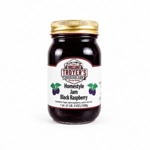 Troyer's Homestyle Jam Black Raspberry