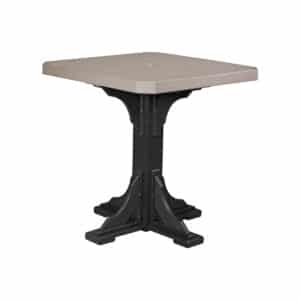 41" Square Poly Dining Table
