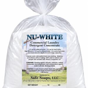 Nu-White Laundry Detergent - Powerful Concentrated Cleaning
